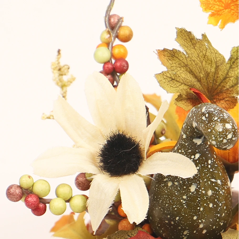 

Halloween Pumpkin Maple Leaf Desktop Ornament Party Decoration Autumn Harvest Festival Prop Halloween Decor Party Photo Prop