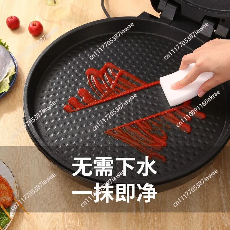 electric griddle double sided deep pan large size commercial 40cm direct sale