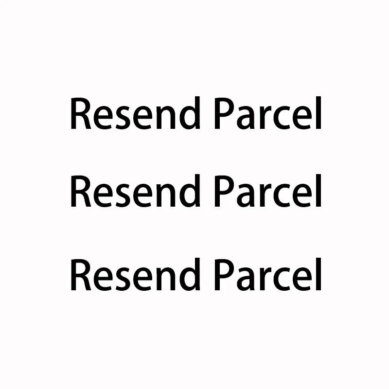 Dedicated link for re-sending or making up the price difference. No delivery will be made without communication.