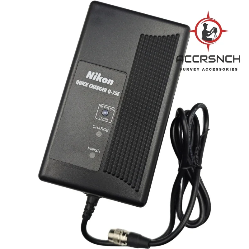 ACCR Brand New Q75E Charger High Quality Q-75E Charger for Nikon BC-65 BC-80 BC-50 BC-60 BC-70 Battery Total Station 4-PIN