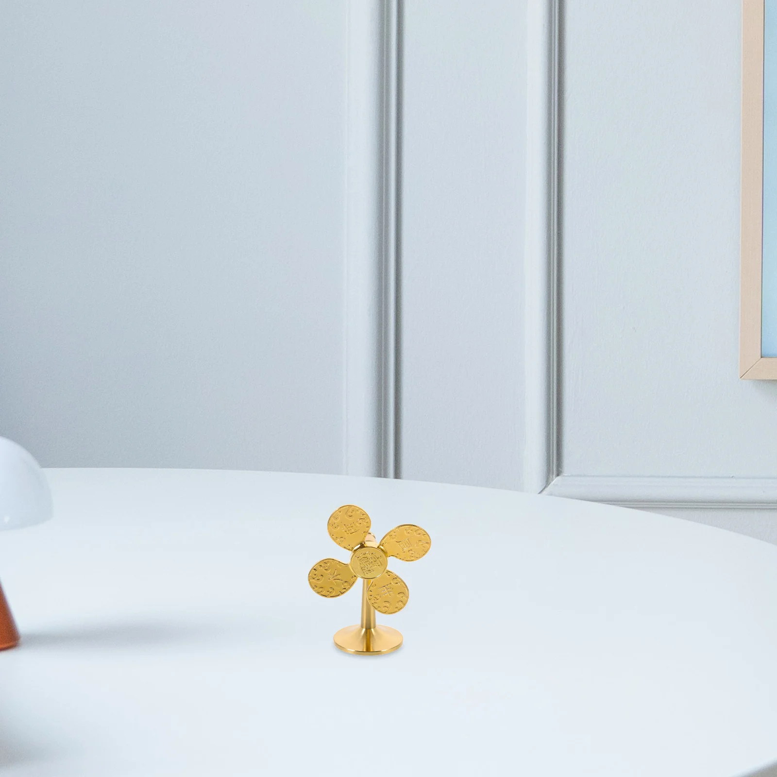 

Windmill Ornament Propitious Geomancy Craft Desktop Windmill For Home Decor Statues Feng Shui Gift Lucky Charm