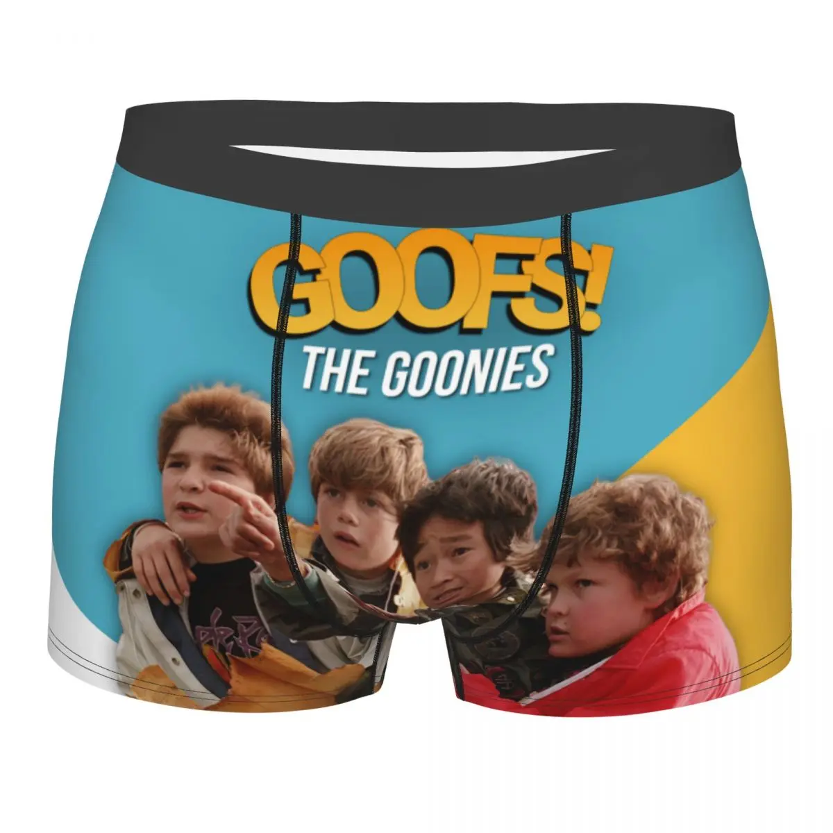 Custom Male Cool Comedy Film The Goonies Underwear Never Say Die Boxer Briefs Soft Shorts Panties Underpants