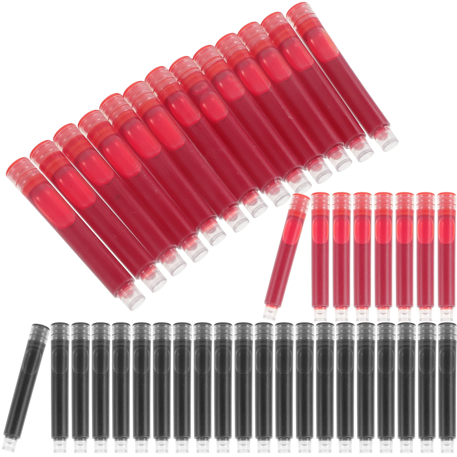 

100 Pcs Ink Bag Pen Accessories Blue Fountain Black Refills Replacement Sac for Pens Student Use