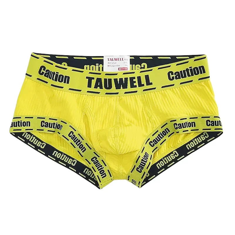 

Men's Bulge Boxy Underwear Ribbed Cotton Breathable Sweat Absorption Comfortable Sports Trunks Youth U Convex Pouch Boxer Shorts