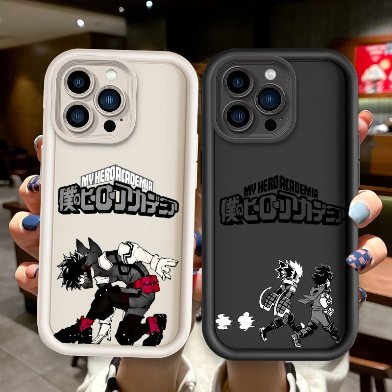 J-JoJo B-Bizarre Adventure Cool For Apple iPhone 15 14 13 12 Pro Max Mini 11 XS X XR 8 7 6 Plus Eye Ladder Cover Capa Fundas