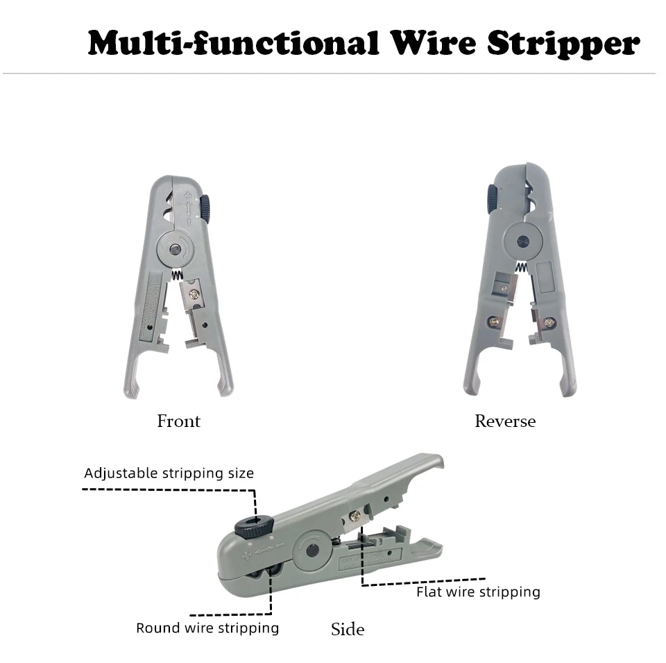 Sr rj45 crimp tool kit cat5 cat5e ethernet crimpen modulare daten stecker kabelbinder und netzwerk drahts ch neider