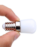 2W Mini LED Light Bulbs E14 E12 T22 220V 110V 12V 24V 2835 SMD Refrigerator Lamp Screw Bulb For Refrigerator Freezer Cold/ Warm