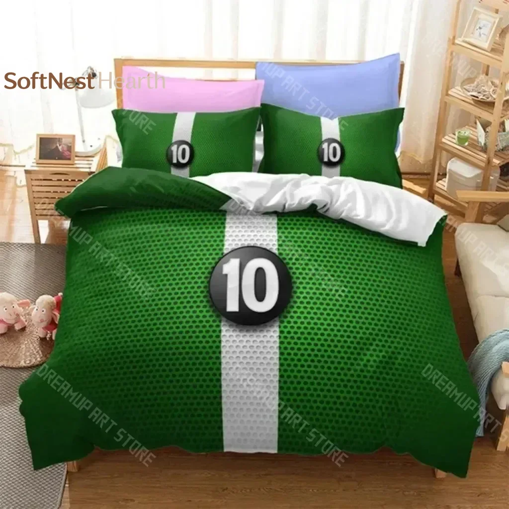 2026 3d Print Ben Alien Force 10 Teenage Hacker Bedding Set Boys Girls Twin Queen Size Duvet Cover Pillowcase Bed Kids Adult