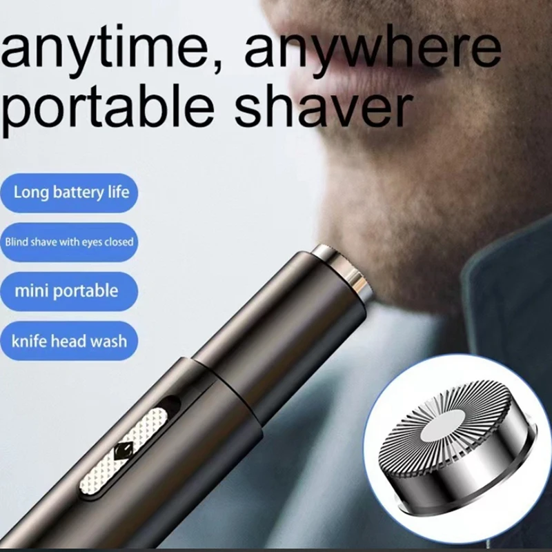 Electric Nose Hair Trimmer For Men USB Rechargeable Ear Nose Hair Trimmer Professional Trimming Tool Nose Hair Trimmer