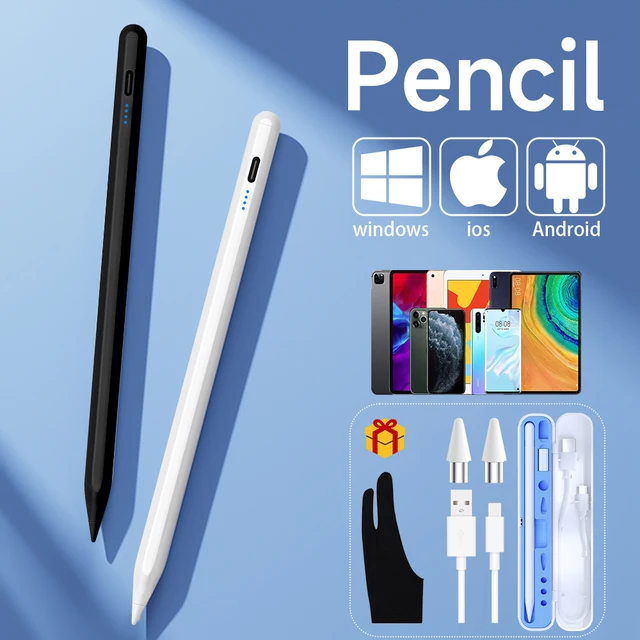 Uniwersalny rysik do tabletu i telefonu komórkowego do iPada Apple Pencil 2 1 do Huawei Lenovo Samsung Phone Xiaomi Stylus