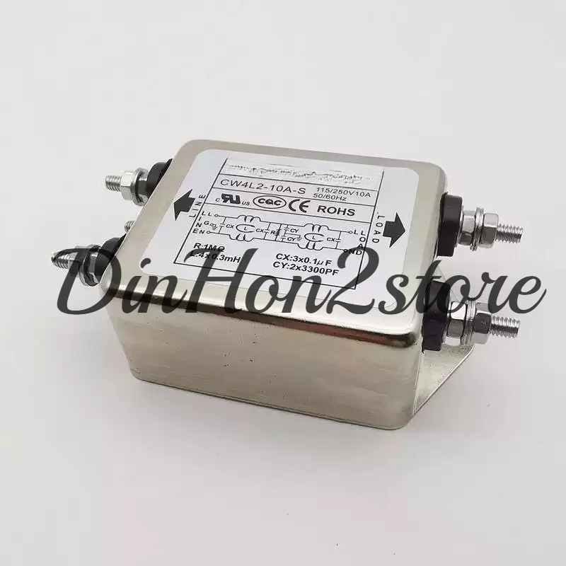 suitable for CW4L2-10A-S single-phase power supply filter 220V 10A double filter