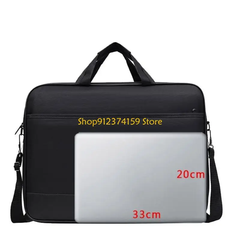 Bag computadora portátil G5AE Bolsa mensajero liviano 15.6 pulgadas Bolsa computadora para negocios trabajo