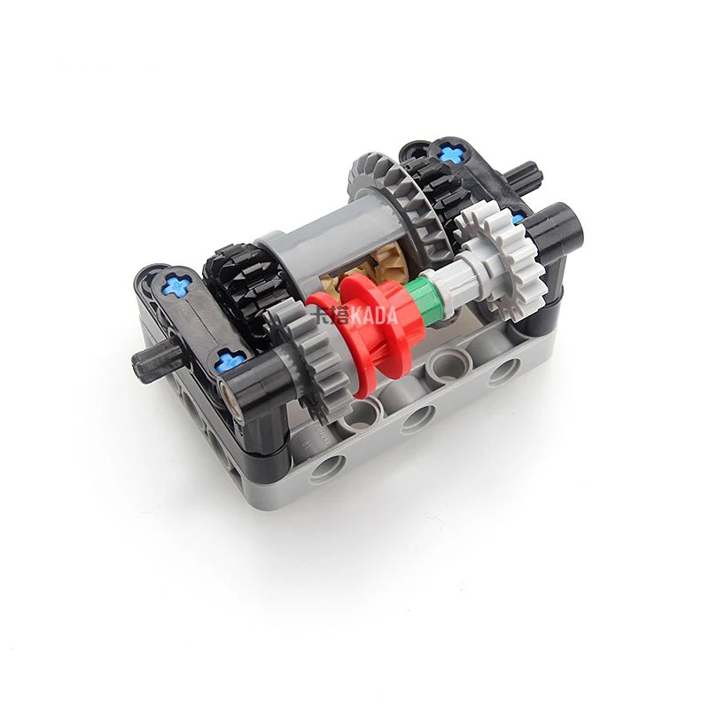 하이테크 MOC 벽돌 장난감 자동차 부품 차동 메커니즘 차량 차동 잠금 빌딩 블록 DIY 레고와 호환 가능