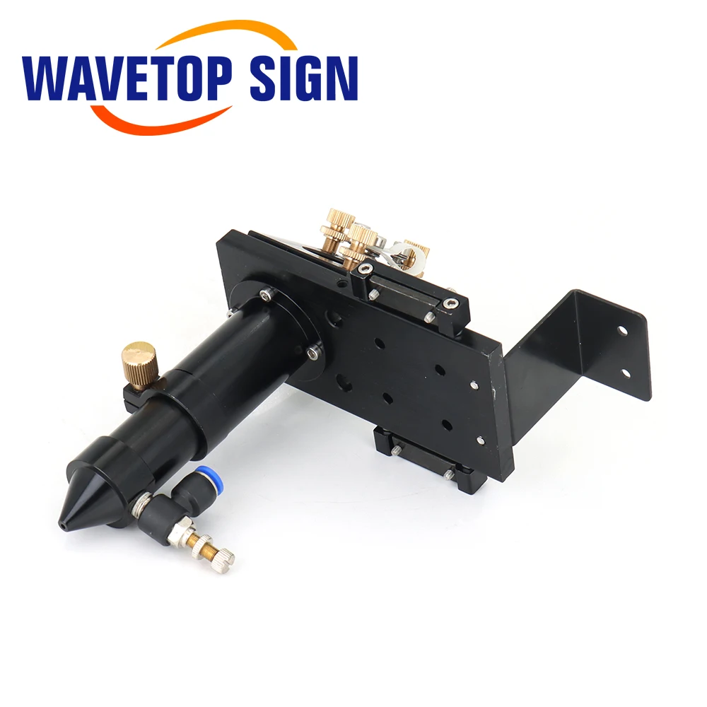 SignkoRay CO2 Laser Head for Lens D20mm FL50.8 & 63.5mm Mirror 25mm for E Series Co2 Laser Cutting and Engraving Machine