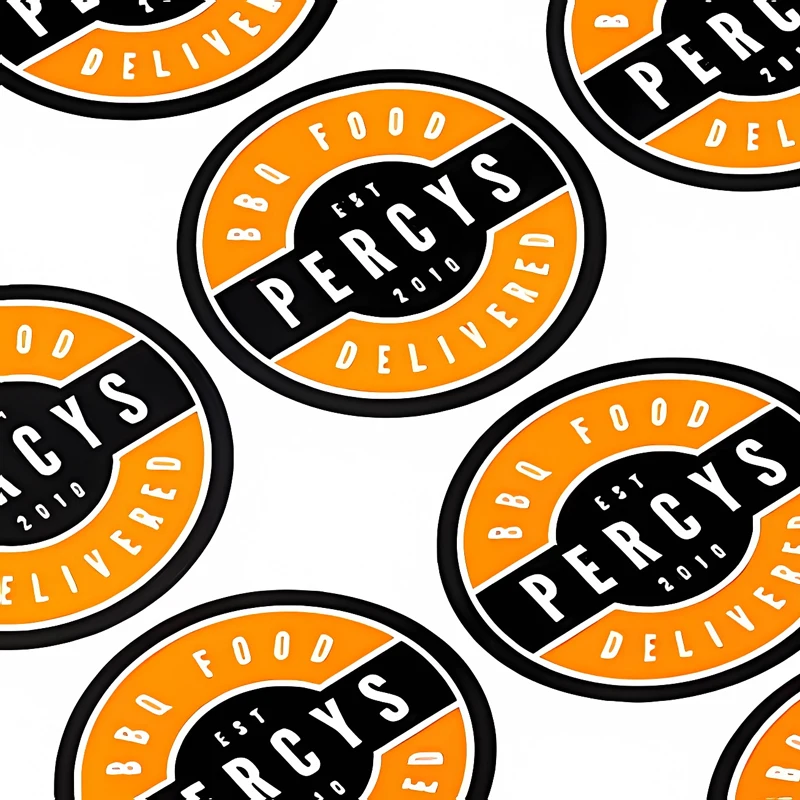 500PCS Custom Design Stickers Transparent Waterproof Stickers Custom Logo Labels Wedding Birthday Baptism Business Stickers
