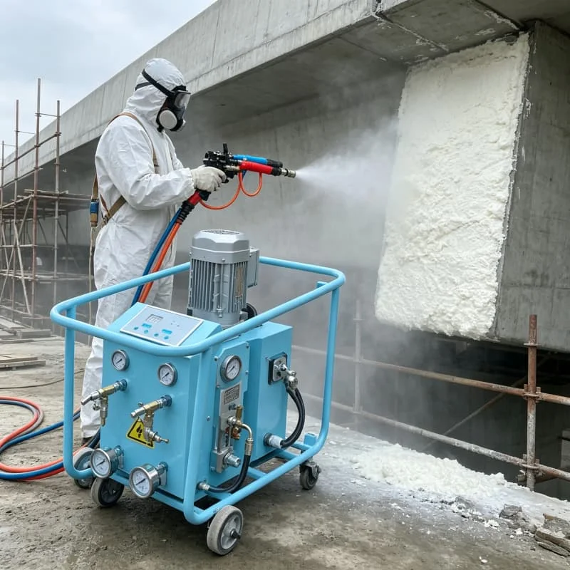 Custom Polyurethane Spray Equipment High Pressure Proportioning Pump Special Insulation Waterproofing Coating Project Customized
