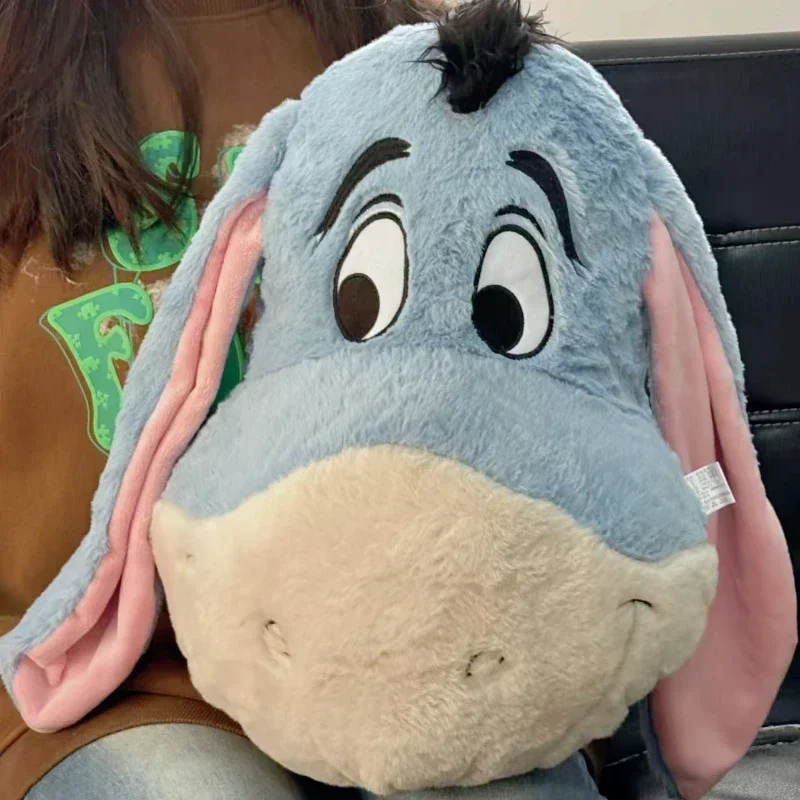 Disney dos desenhos animados orelhas caídas eeyore animal burro boneca de pelúcia brinquedo carro travesseiro decoração do quarto sofá almofada crianças presentes aniversário