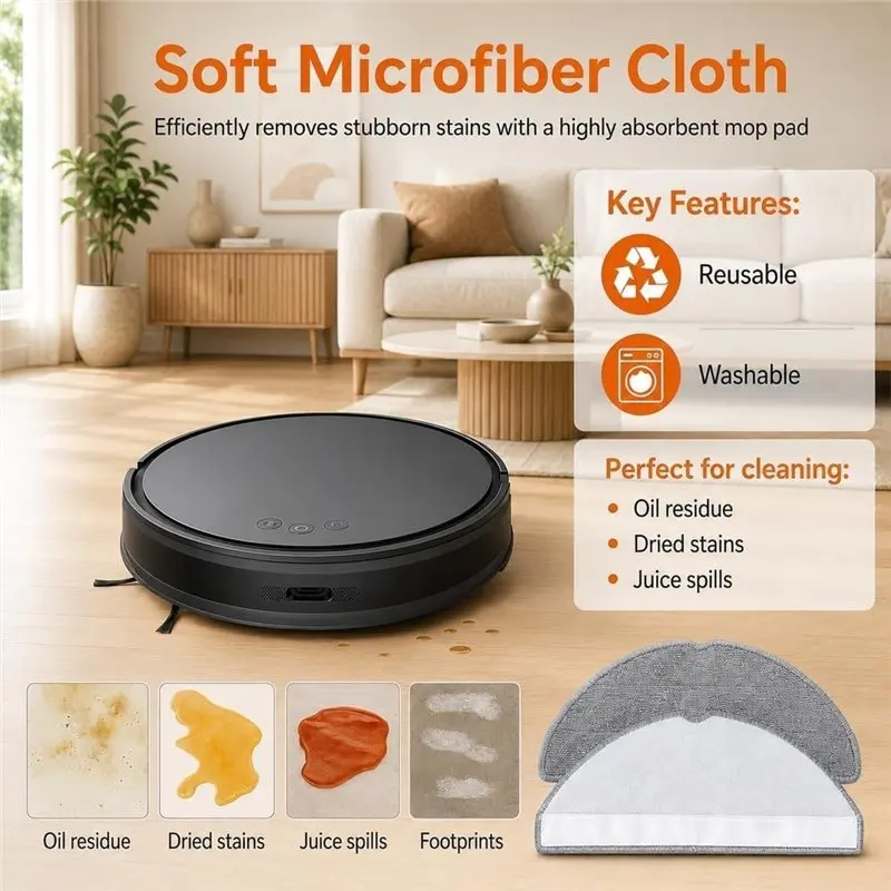 AC93-Accessory For Tapo RV30 Max/RV30 Max Plus/RV20 Max/RV20 Max Plus Replacement Main Brush& Filters For Robot Vacuums