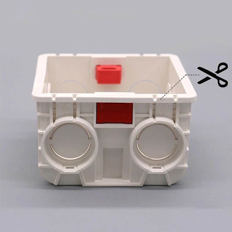 Avoir ประเภท86ตัดเปิด Cassette ไฟฟ้า Secret Stash Secret กล่อง Junction Box Cassette Hidden Stash กล่องติดตั้งสวิตช์ซ็อกเก็ต