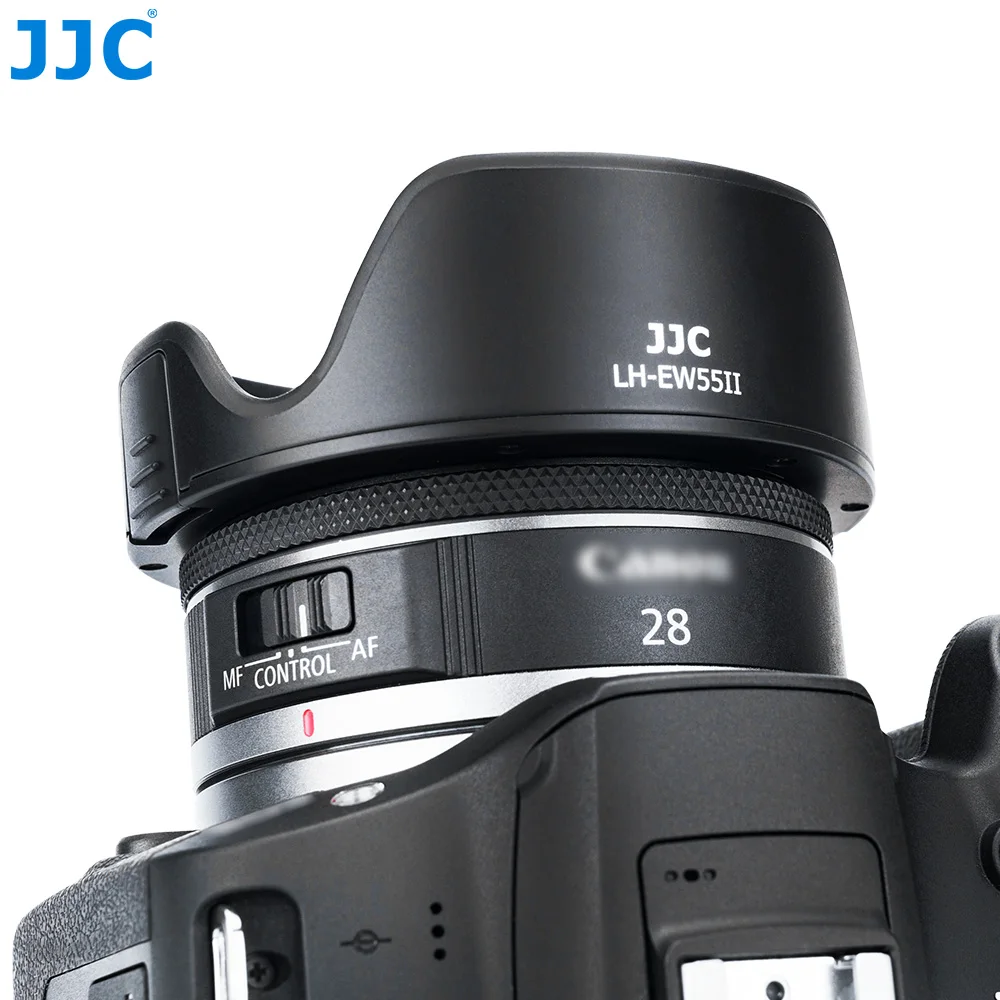 

JJC Camera Lens Hood for Canon EW-55 Lens Hood Shade Compatible with Canon RF 28mm f/2.8 STM Lens