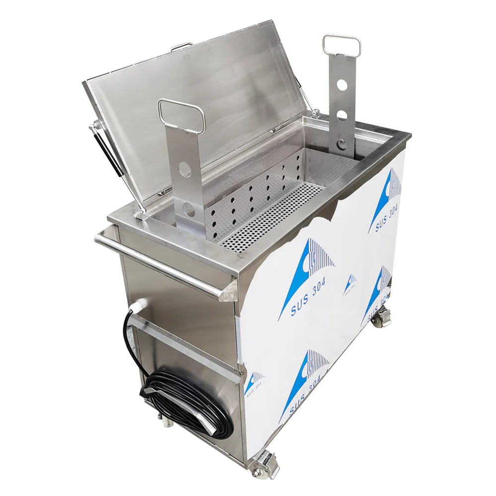 Medium   sonic Cleaner Mobile Cleaning tank  Restaurant Soak Tanks for Dishes Trays Degreasing tank