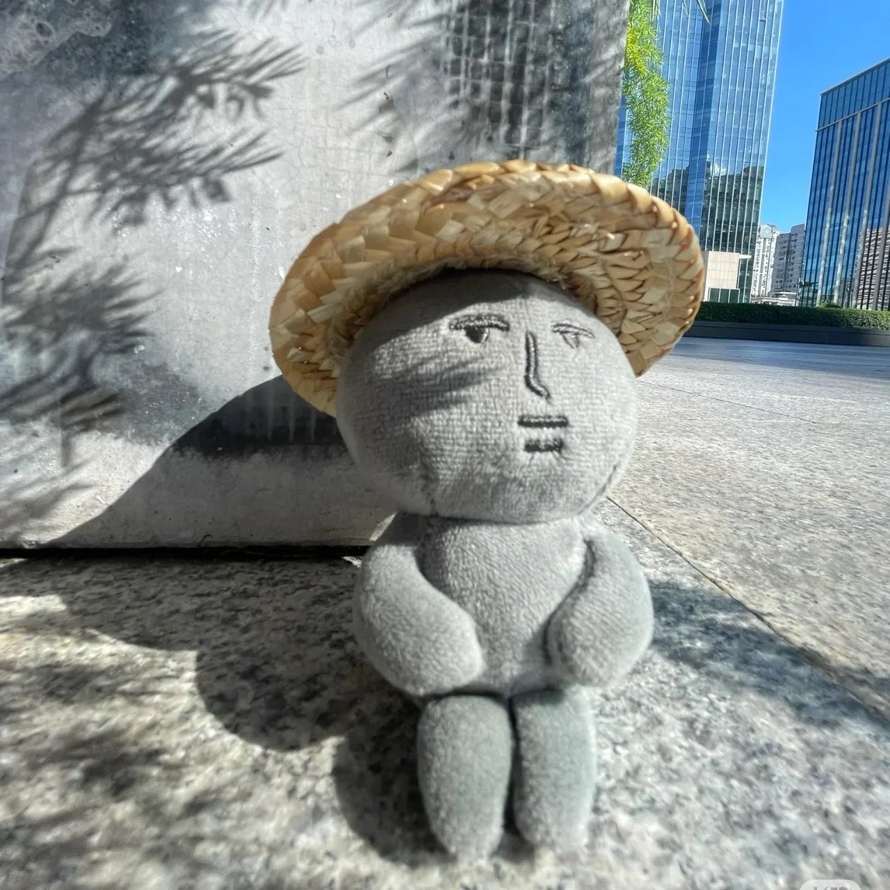 Mainan Mewah Kelinci Merah Muda Baru Boneka Binatang Lucu Batu Gambar Boneka Liontin Lucu Gantungan Kunci Ransel Liontin untuk Hadiah Ulang Tahun Anak-anak