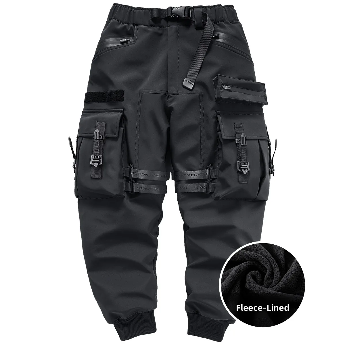 

VIP Men's Fce Lined Thi Workwear Pants Autumn Winter Casual Sle Bootcut Trousers Trendy Brand Youthful Loose Fit Long ...