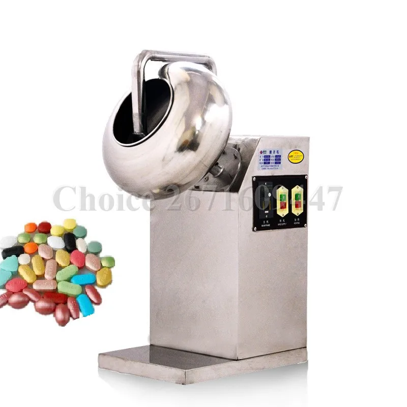 Multi-Function Stainless Steel Almond Nut Chocolate Peanut Sugar Candy Coating Polishing Machine