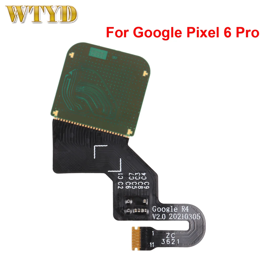 Fingerprint Sensor Flex Cable For Google Pixel 6 Pro Replacement Part Repair Part