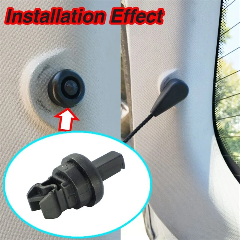 4/8x Car Back Trunk Parcel Shelf String Hanger Bracket Clips for Renault Clio Megane Scenic Laguna Modus MK1 MK2 MK3 1 2 3