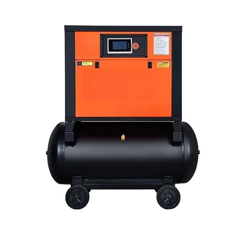 

Frequency conversion integrated mobile screw air compressor