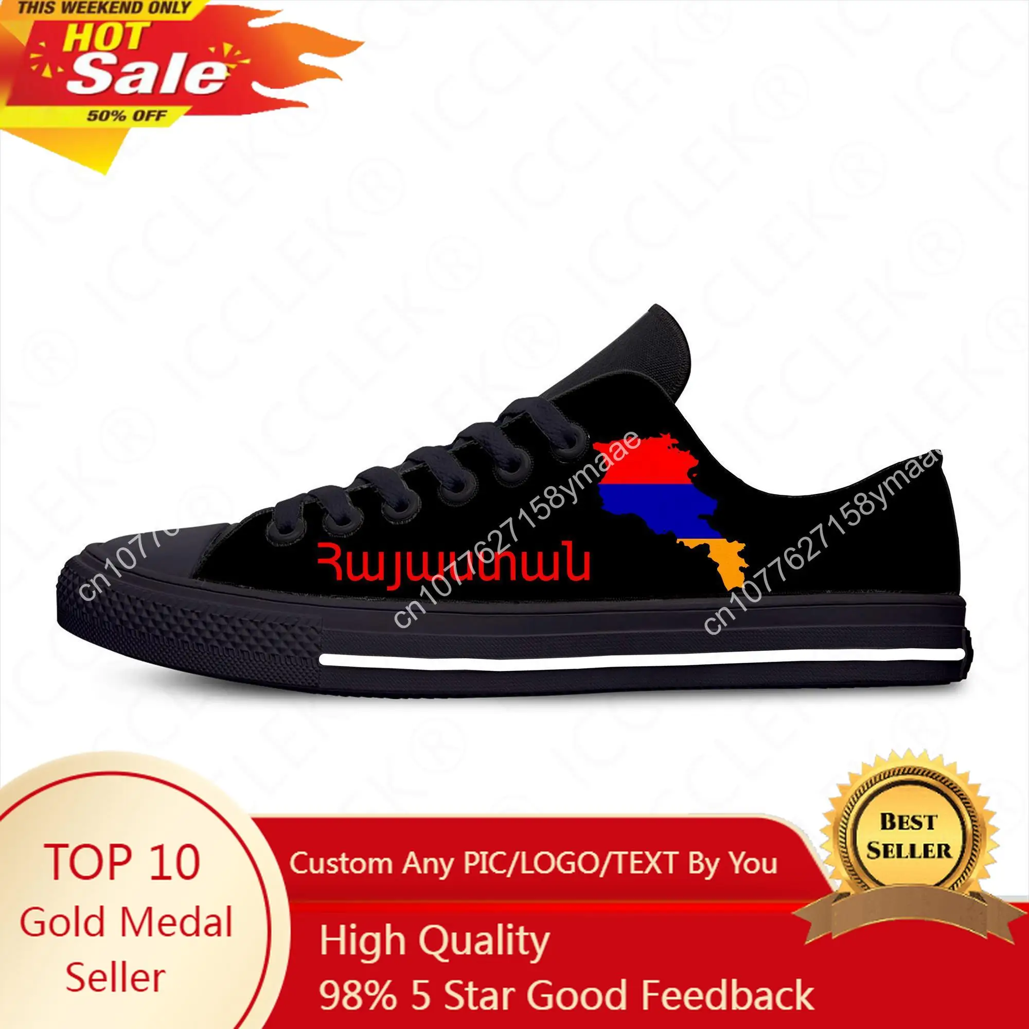 

Armenia Flag Low Top Sneakers Mens Womens Teenager Casual Shoes Canvas Running 3D Printed Shoes Breathable Lightweight shoe