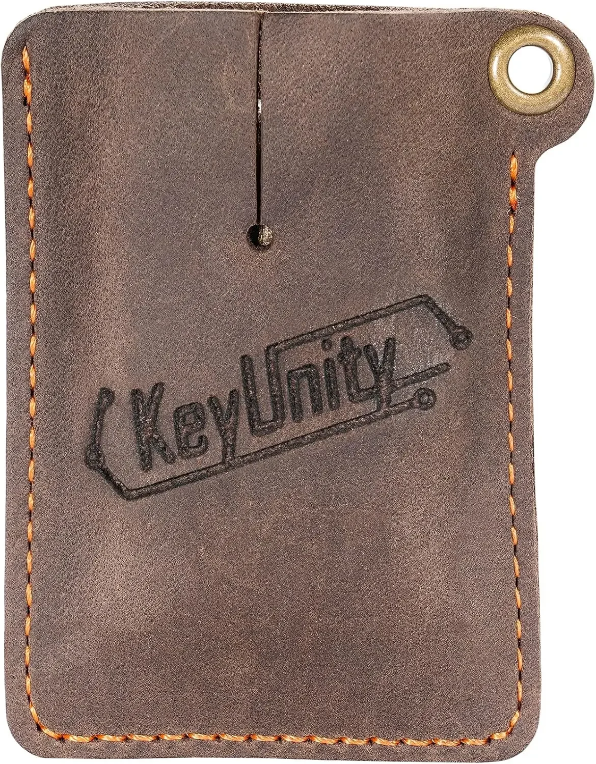 KeyUnity Leather Sheath EDC Pocket Organizer Hand Stitched Slip Pouch
