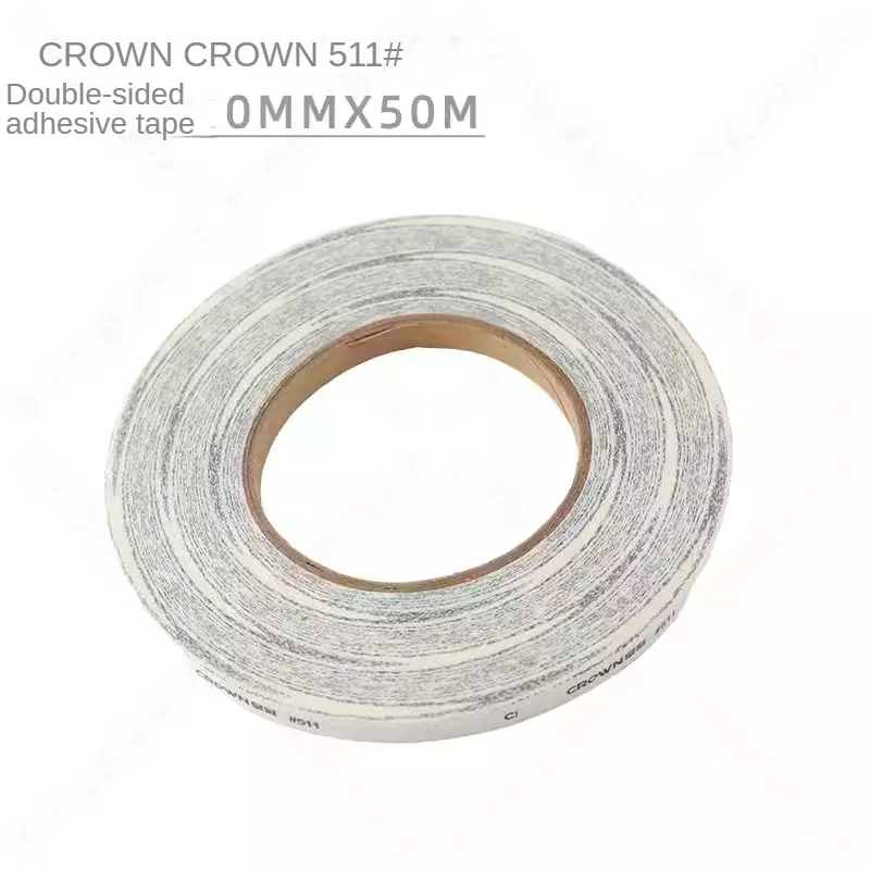 CROWN # 511 double-sided adhesive plastic ultra-thin strong resistance to high temperature double-sided tape 50m commonly used