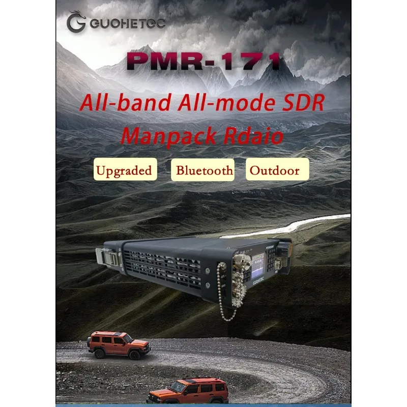 PMR-171 HF UV SSB CW FM AM RTTY DMR All-mode All-band Transceiver Radio 100K-2GHz man-packed field