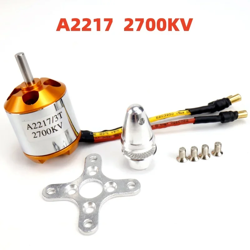 1PCS XXD A2217 Outrunner Brushless Motor High Torque 2700KV for RC Airplane Aircraft Plane Quadrocopter Multi-copter
