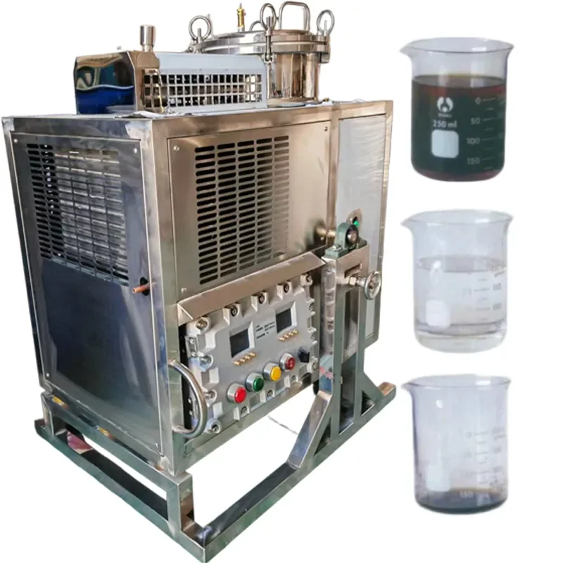 200 Liters Solvent Recovery Machine for Xylene Solvent Ink Recycling System Industrial Grade Distillation Unit
