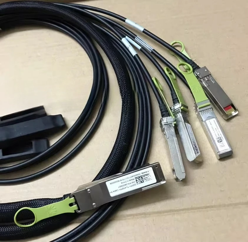 

3 м 5 м для Huawei 40G QSFP TO 4 SFP + медный кабель ЦАП, сложенный кабель, соединение уровня 10G, одна точка 4