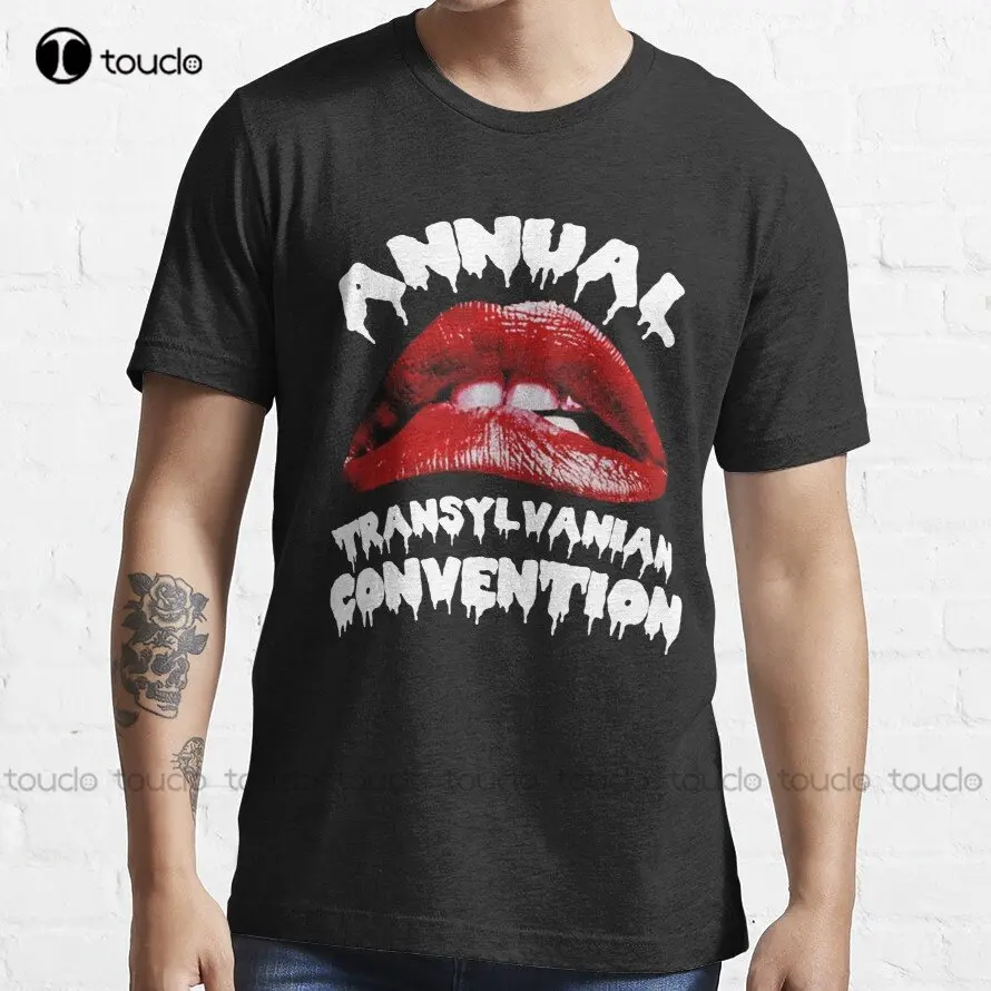 Rocky Horror | Annual Transylvanian Convention Trending T-Shirt Bike Shirts For Men Digital Printing Tee Shirts Xs-5Xl Unisex