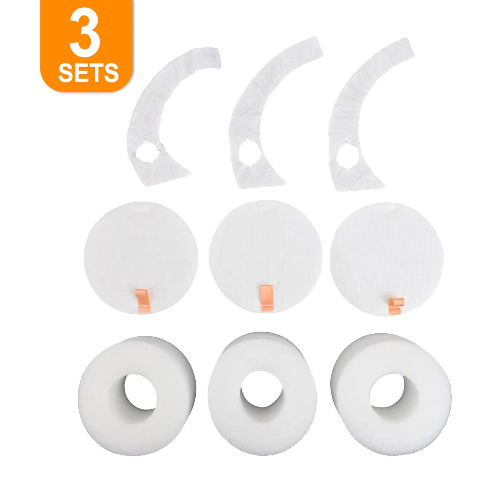Foam Filter Kit VS101 for Shark Vacuums Designed for UV105 VS100 VS101 VS105 Quick Installation and Effective Dust Filtration