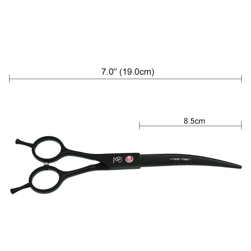 7 inch Left Handed Pet Grooming Scissors Kit Japan Steel Dog Cat Hair Cutting Shears Thinning Scissors Animals Supplies B0057A