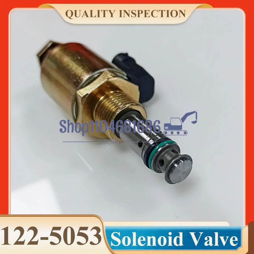 122-5053 1225053 1833798 1833798C91 Solenoid 325C E322C E325C 3126 Fuel Pump Solenoid Valve with Stopper