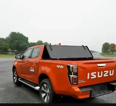 

Pickup Truck Bed Covers Three Fold Cover Parts Accessories Cover For Dmax