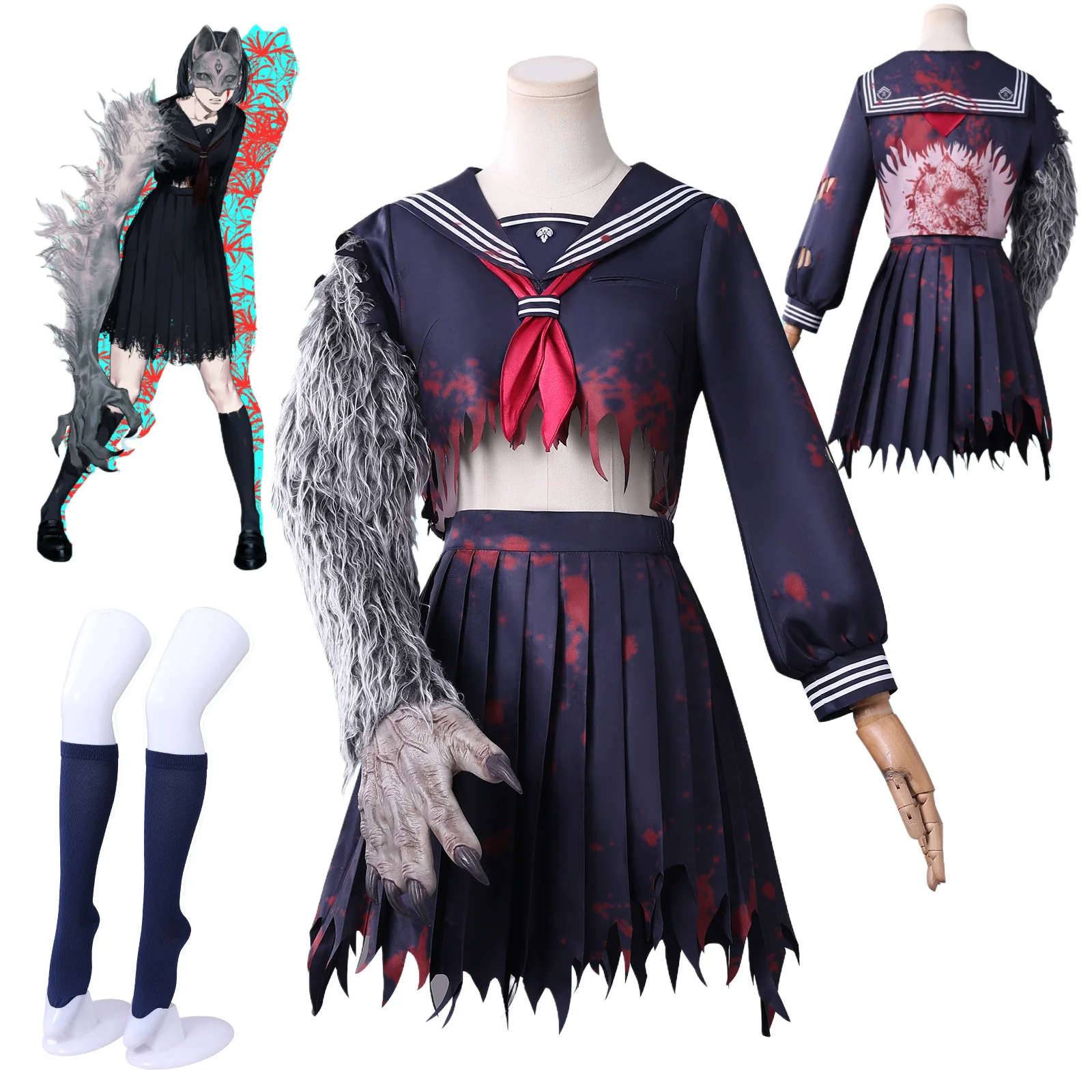 

Аниме Симую Хинако Косплей Костюм Игра Мужчины Женщины Рождество Хэллоуин Вечеринка Одежда