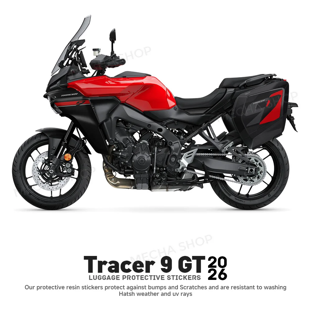 For Tracer 9 GT + Tracer 9/GT 2022-2026 Motorcycle Sticker Protection Suitcase Decals Kit