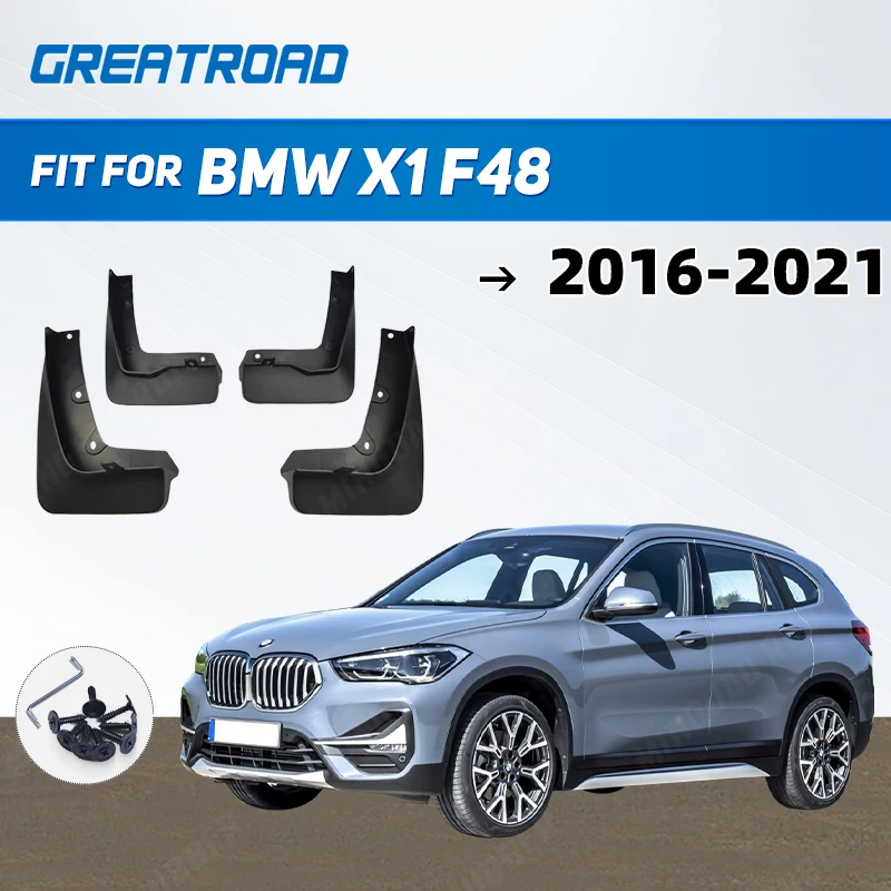

Front Rear Mud Flap for BMW X1 F48 2016 2017 2018 2019 2020 2021 Fender Splash Guards Mudguards Mudflap Car Accessories