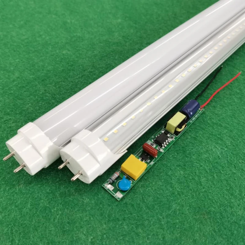 25PCS 2ft 4ft LED Tube light T8 1200mm 20W AC85V-285V G13 lampada fluorescente a LED Super luminosa 3000K 4000K SMD2835 LED light