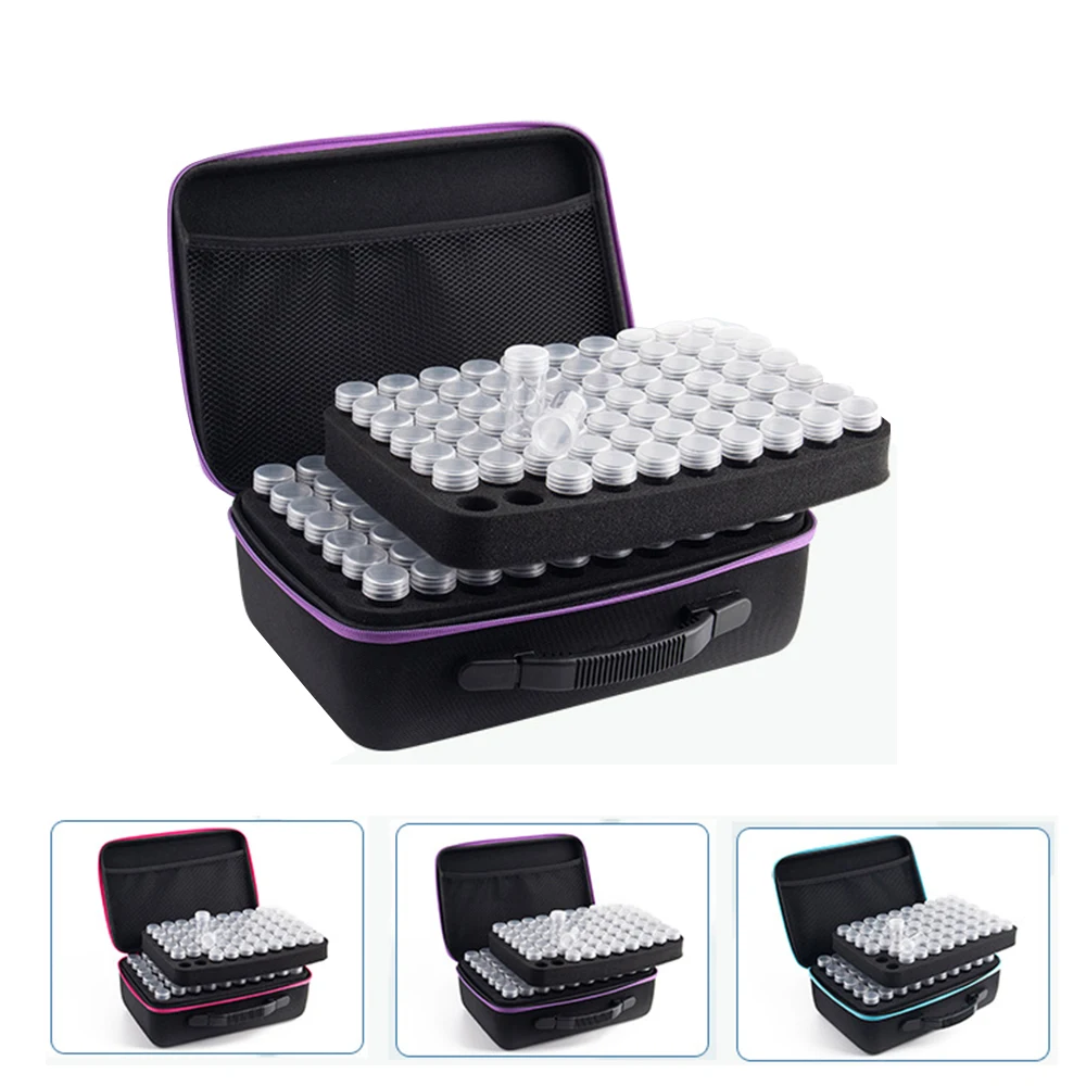 30/60/120/140/240Slot Diamond Painting Accessories Storage Box Bead Bottles Container Carry Case Diamond Embroidery Tool