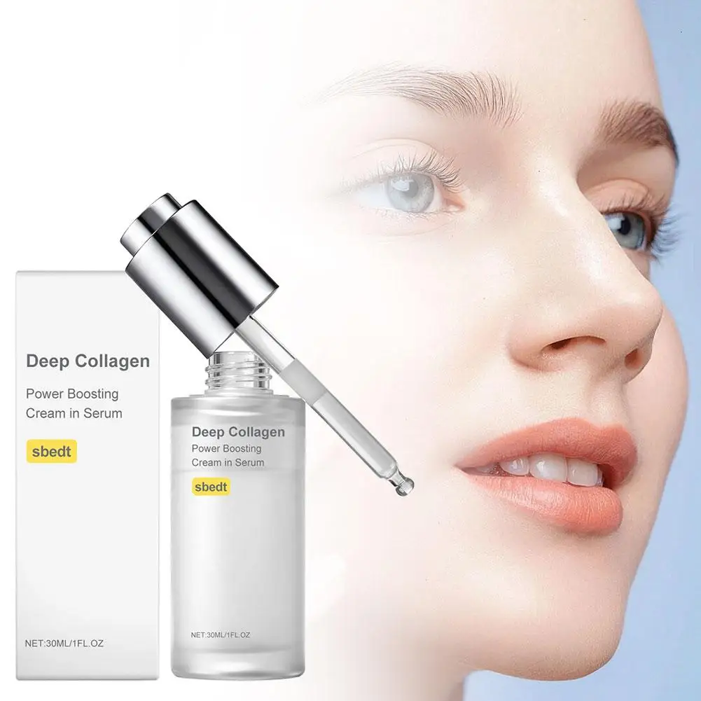 Suero de Colágeno Profundo Volufiline + Colágeno + Niacinamida Hidratante y Suavizante Mejora la Sequedad y la Tensión Cuidado de la Piel Coreano 30ml