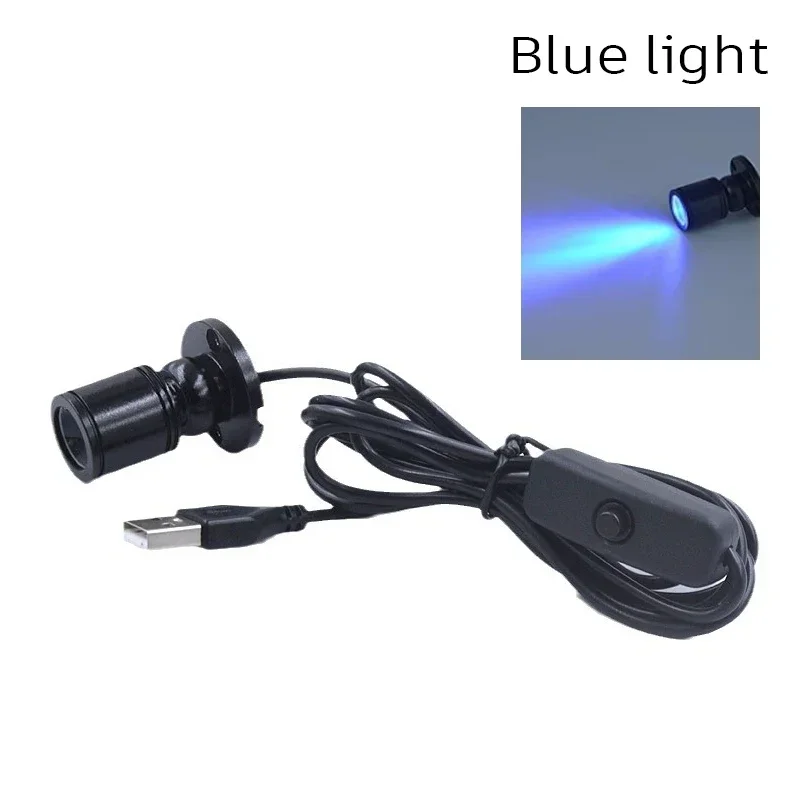 LED USB 5V 3W Led Spot Light Opbouw Kast Showcase Teller Sieraden Lamp Draaibare Hoek Plafond Mini spotlight